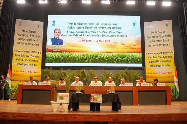 You are currently viewing INDIA’S 1ST GENOME-EDITED RICE VARIETIES